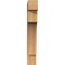 Ekena Millwork Westlake Block Smooth Bracket, Western Red Cedar, 5 1/2"W x 26"D x 38"H BKT06X26X38WTL05SWR - alternate 4